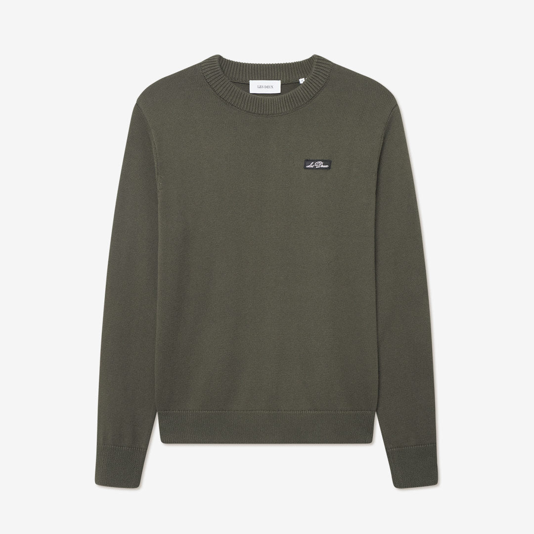 Gary Patch Crewneck Knit