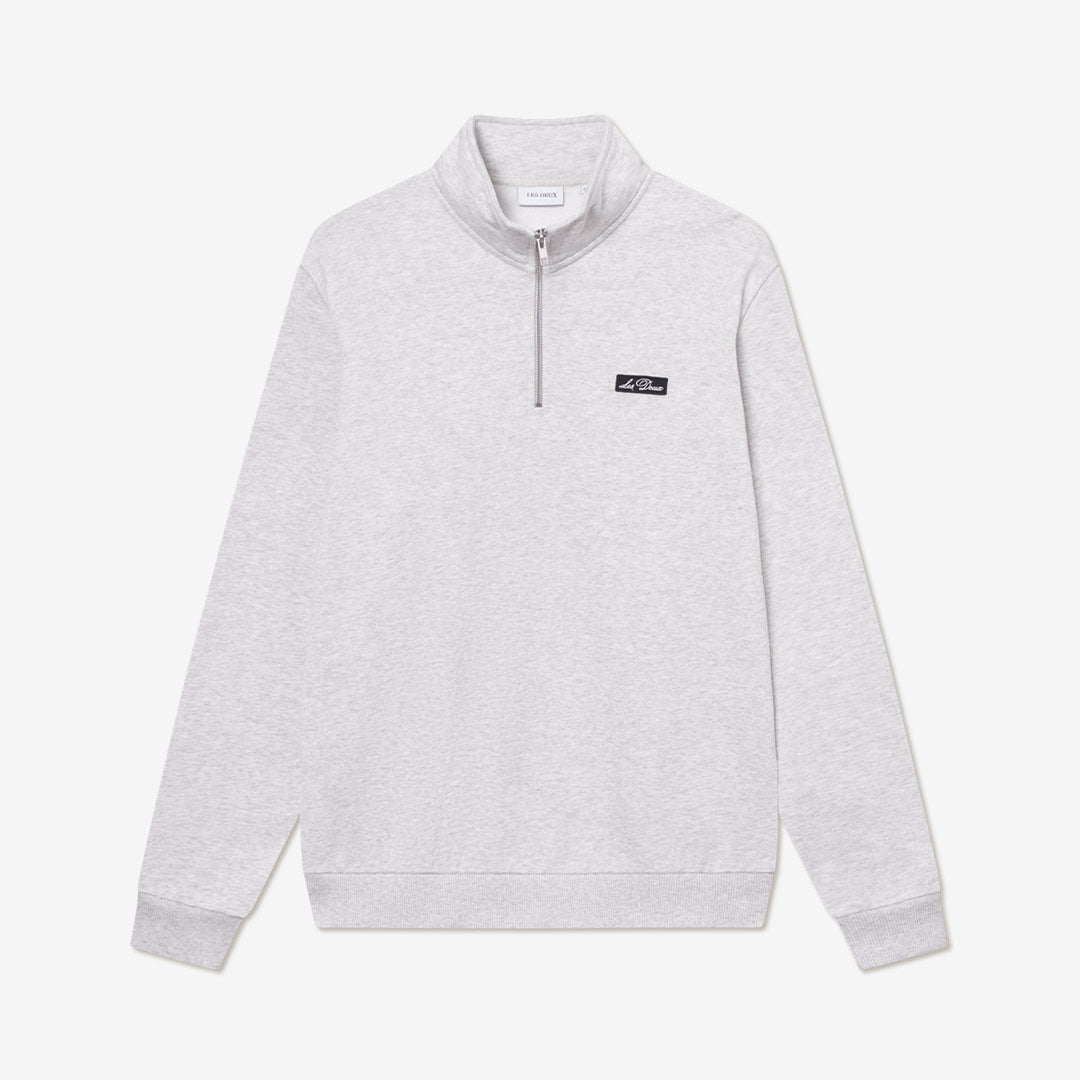 Patch Half-Zip Sweatshirt