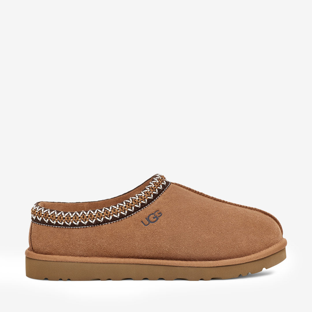 UGG Tasman II slipper i mocka med fårskinnsfoder och hållbar lättviktssula