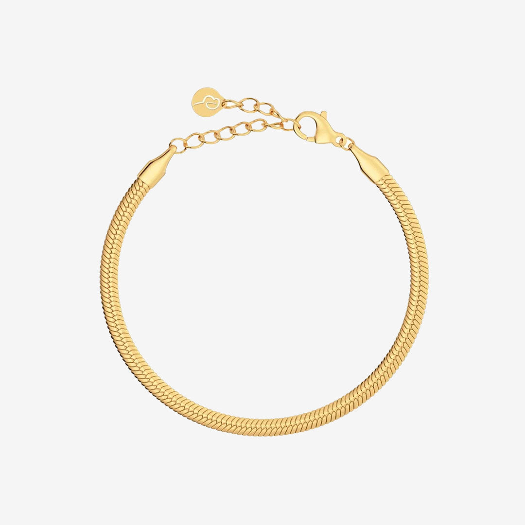 Herringbone Bracelet Gold
