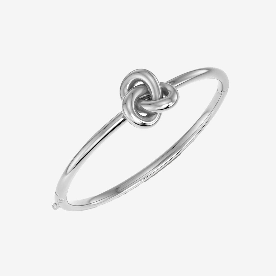 Infinity Knot Bangle Steel