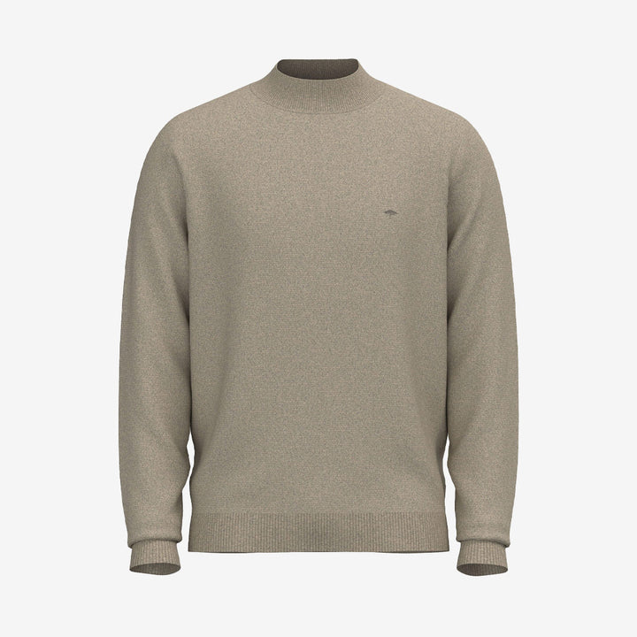Mock-Neck, Winter Air Cotton