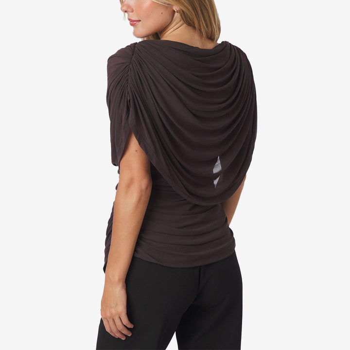 Cottuna Drapy Mesh Top