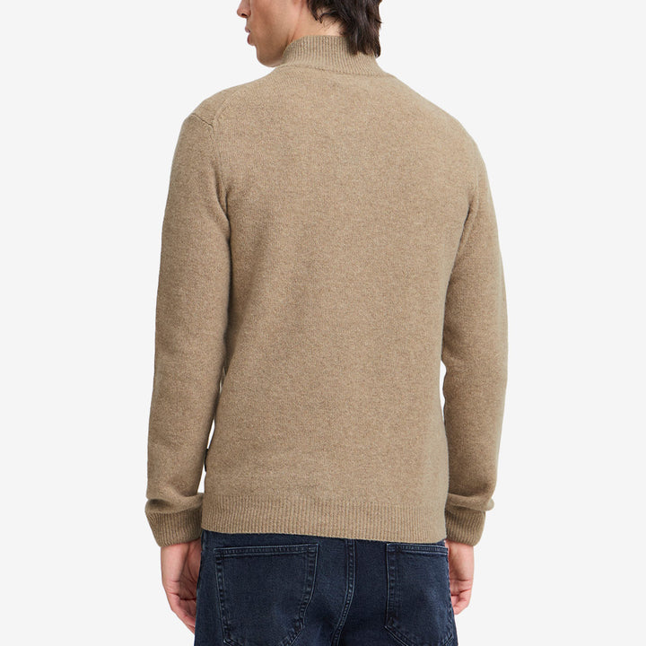 CFKarl halfzip lambswool knit