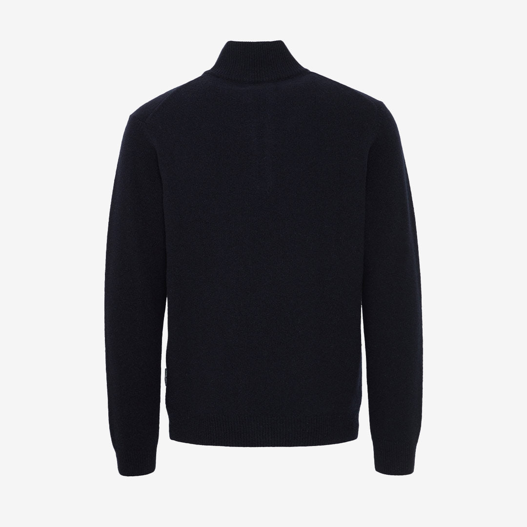 CFKarl halfzip lambswool knit