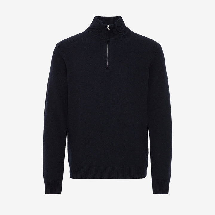 CFKarl halfzip lambswool knit