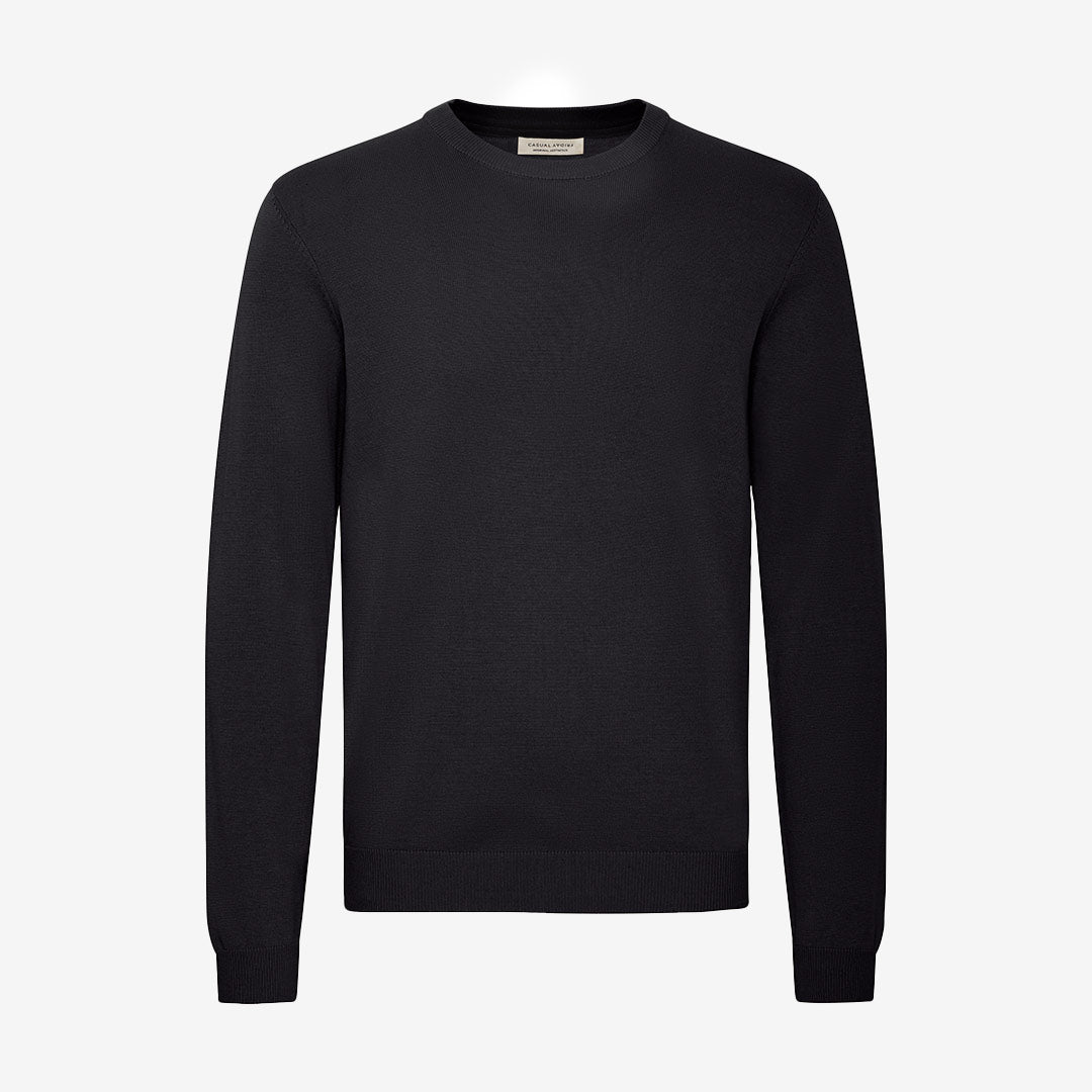 CFOSVALD fine knitted crew neck knit
