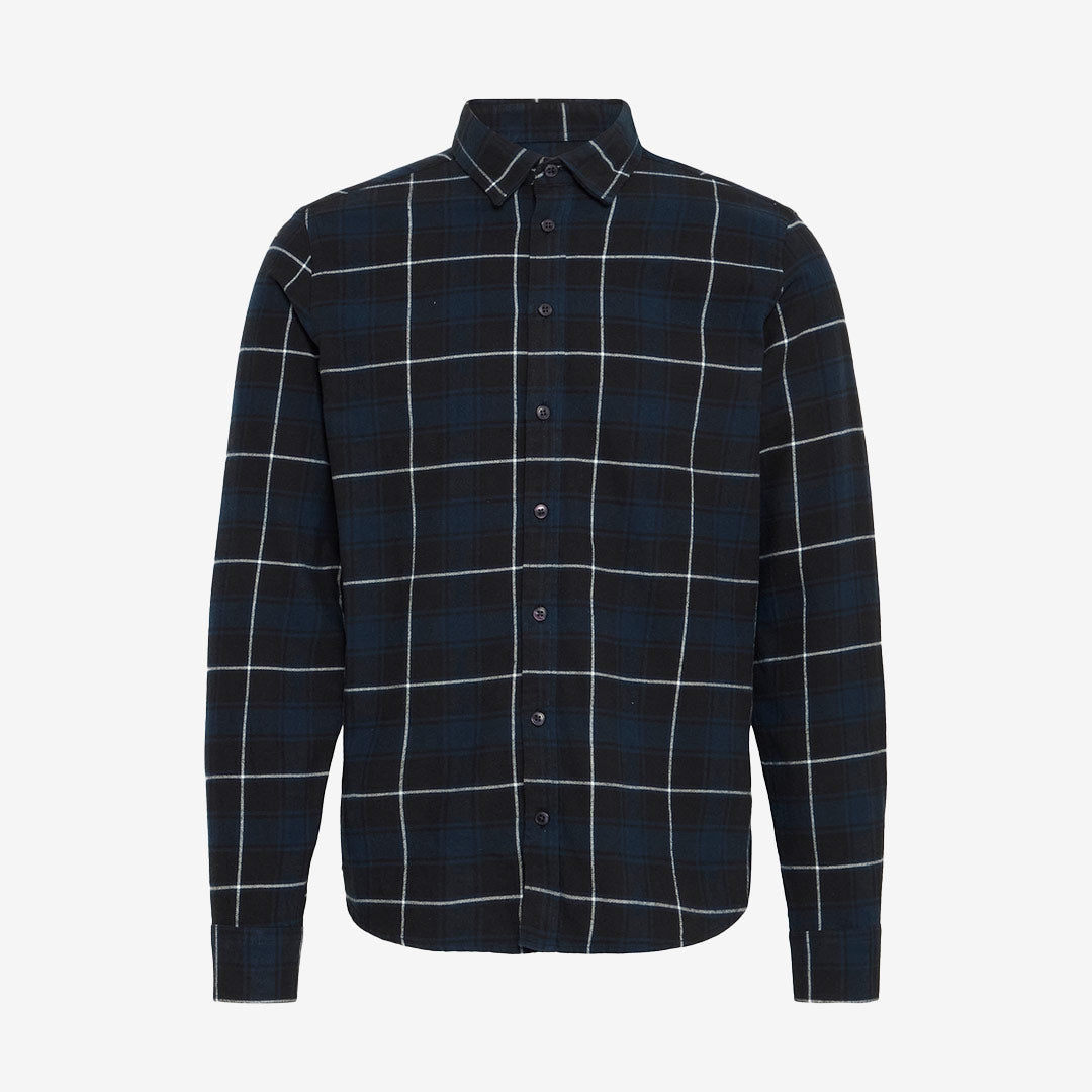 CFMACE LS BU checked shirt - brushed