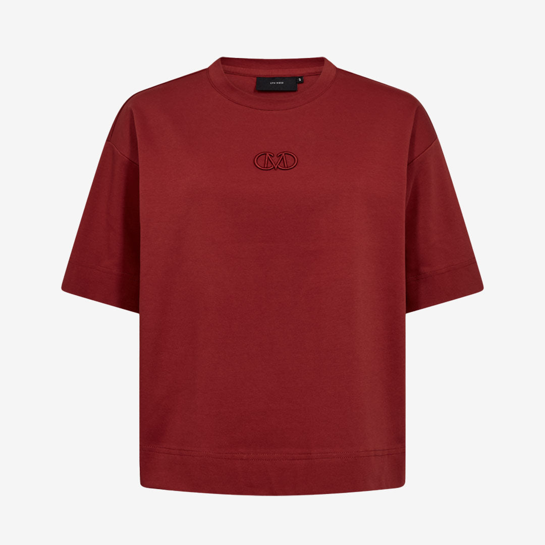 Röd oversize t-shirt från cph muse för henne