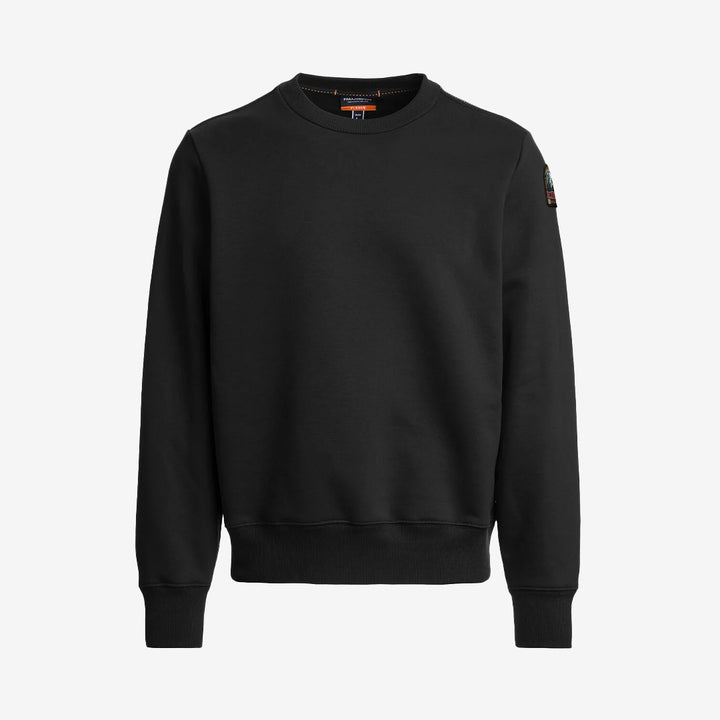 Parajumpers K2 sweatshirt i färgen Black, rundhalsad fleece i bomull och polyester