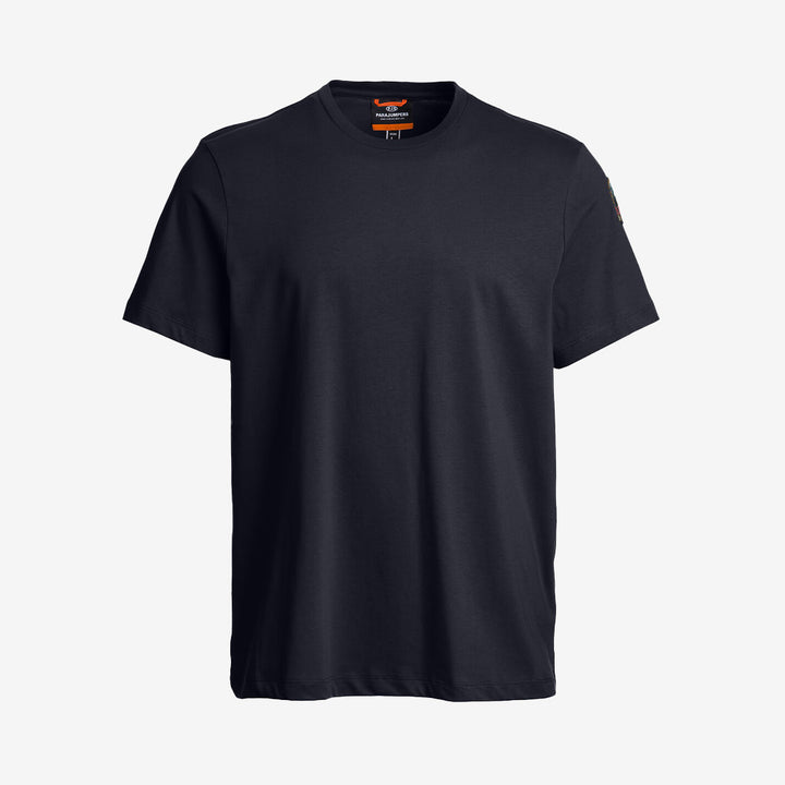 Parajumpers Shispare t-shirt i färgen Blue Navy, tillverkad i mjuk bomullsjersey