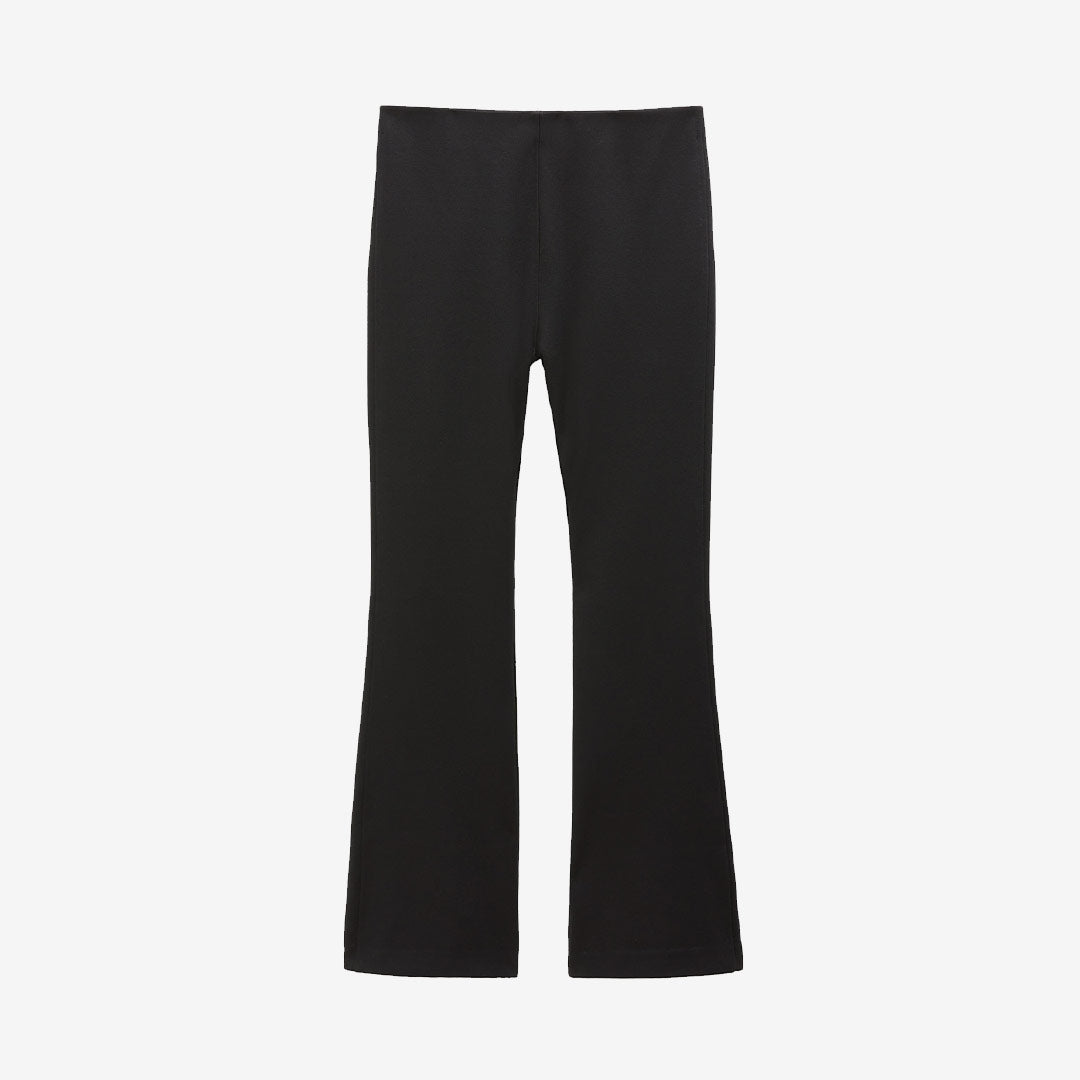 Flared Jersey Trousers