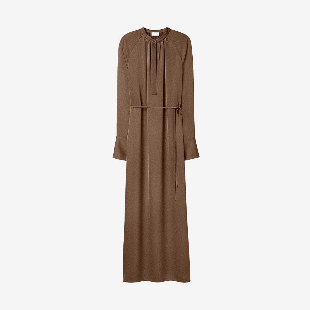 Gathered Raglan Dress