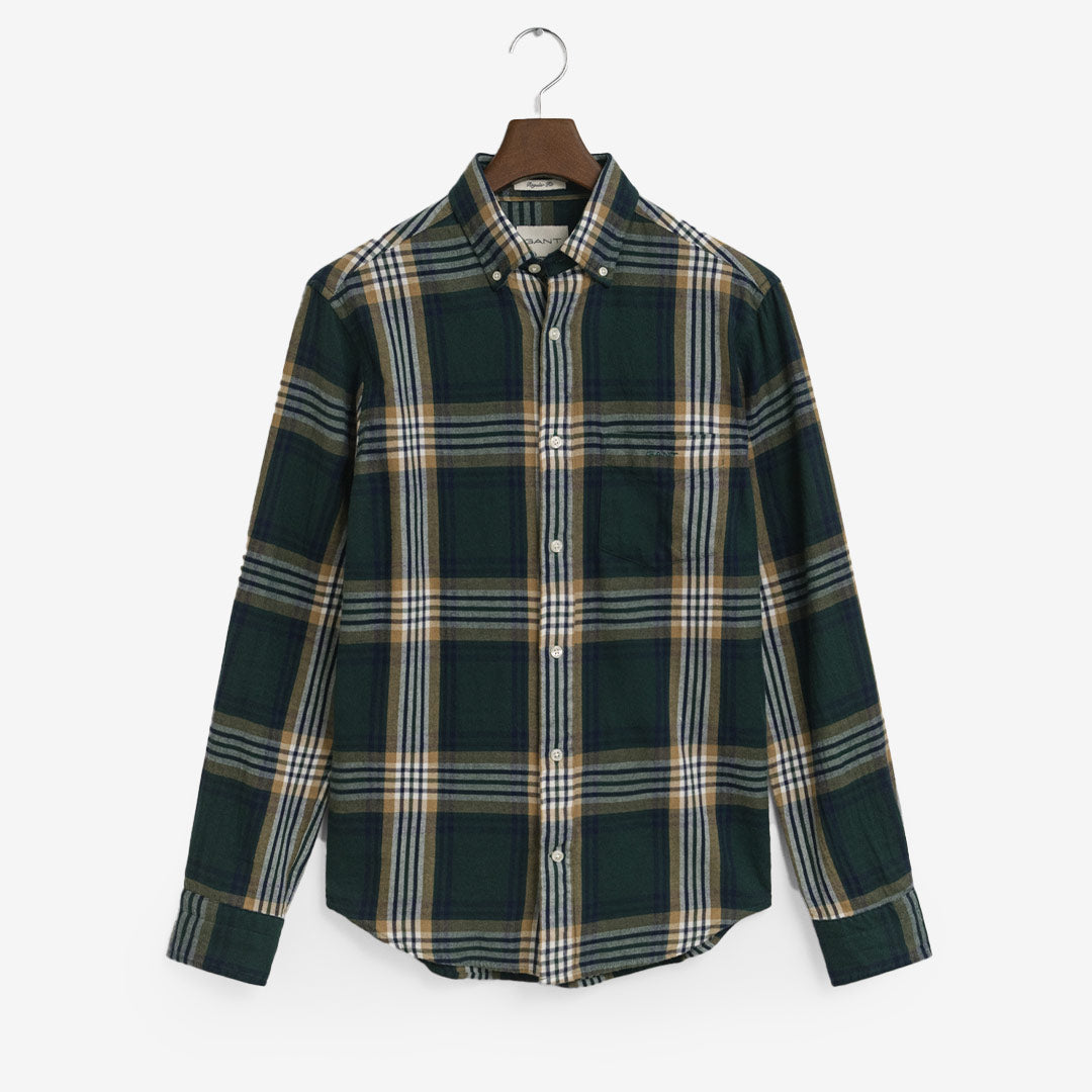 REG WINDBLOWN FLANNEL CHECK SHIRT