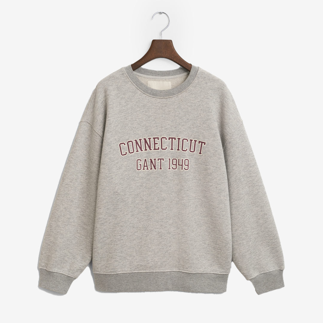 PRINT C-NECK SWEAT
