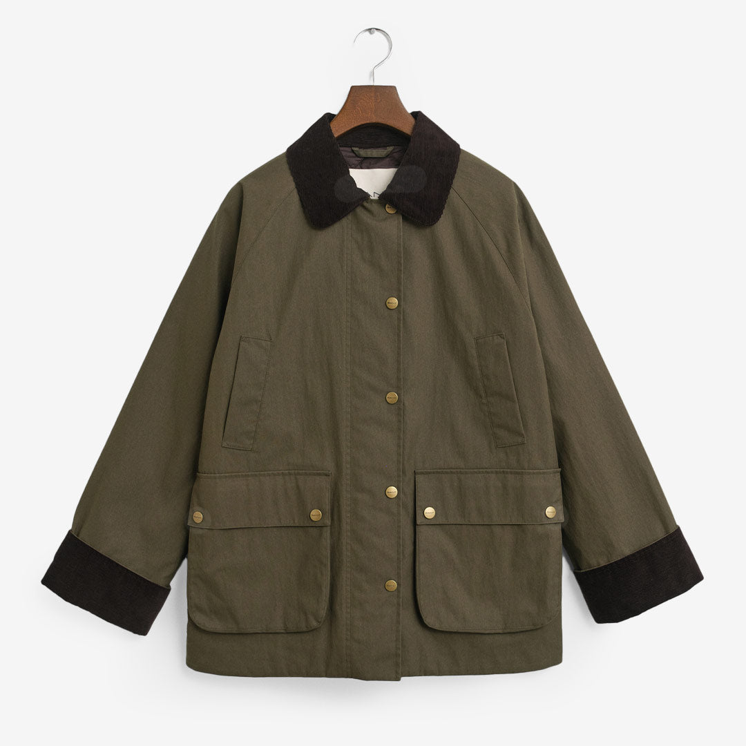 WAXED COTTON BARN JACKET
