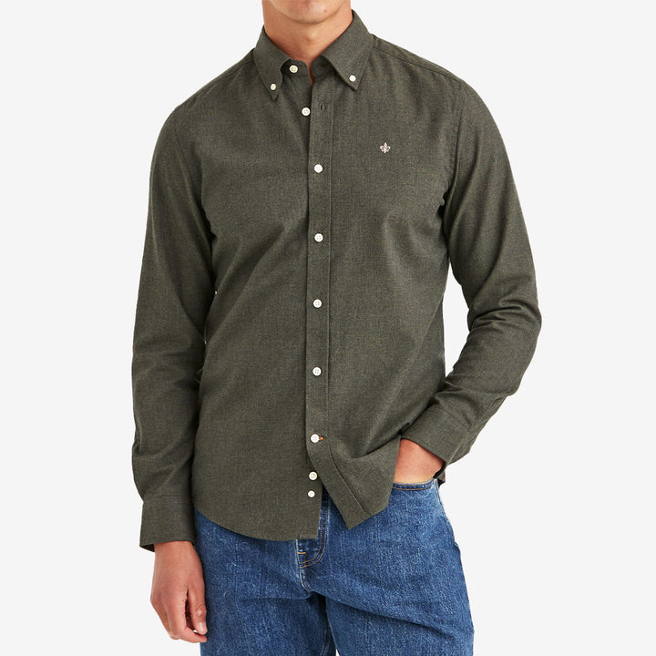 Watts Flannel Shirt-Slim Fit