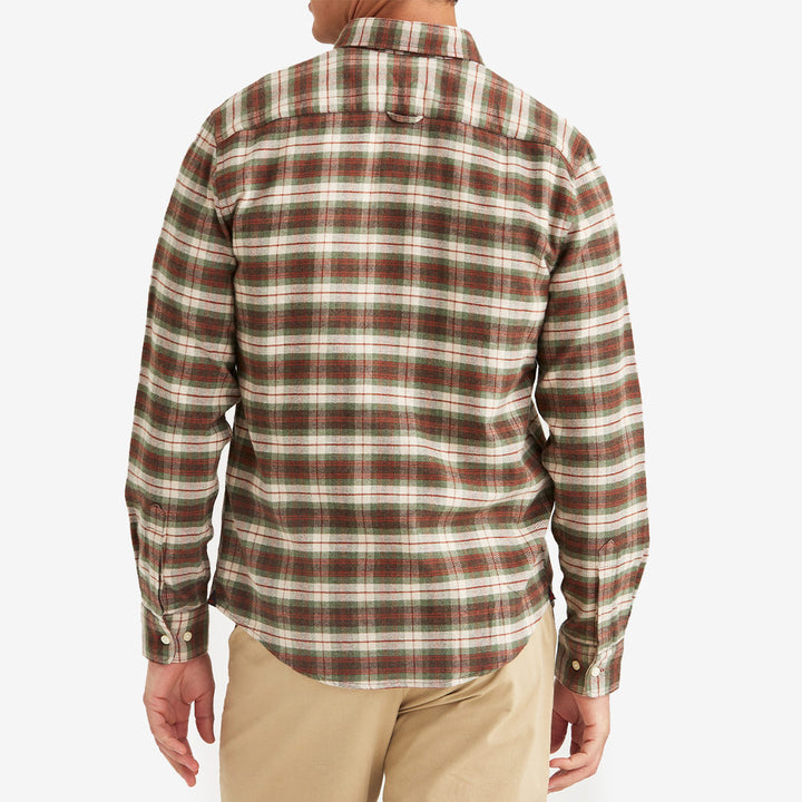 Flannel Check Shirt-Slim Fit