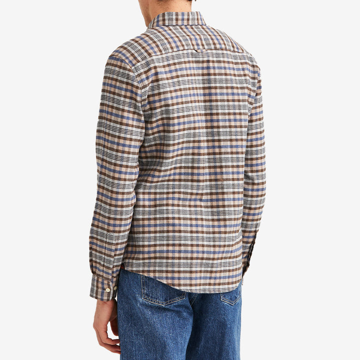 Flannel Check Shirt-Slim Fit