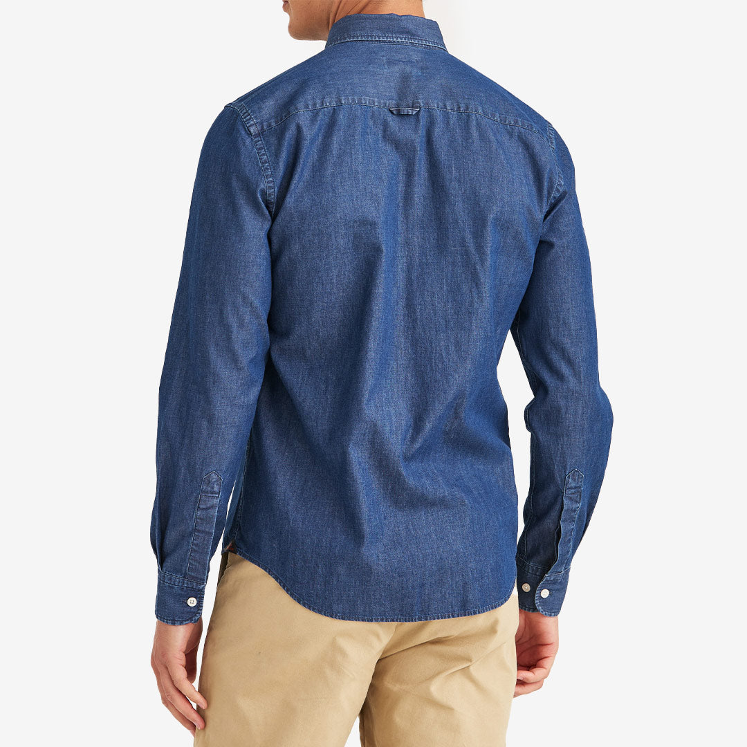 Light Denim Shirt-Slim Fit