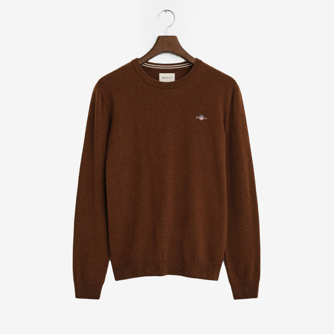 SUPERFINE LAMBSWOOL C-NECK