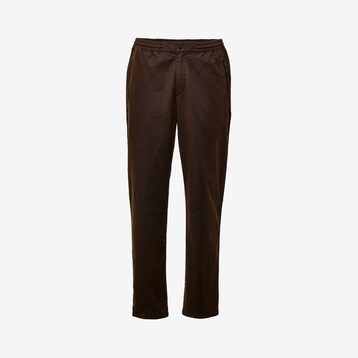 Monterey Trouser mörkgrön hybridbyxa i ekologisk bomull med dragsko