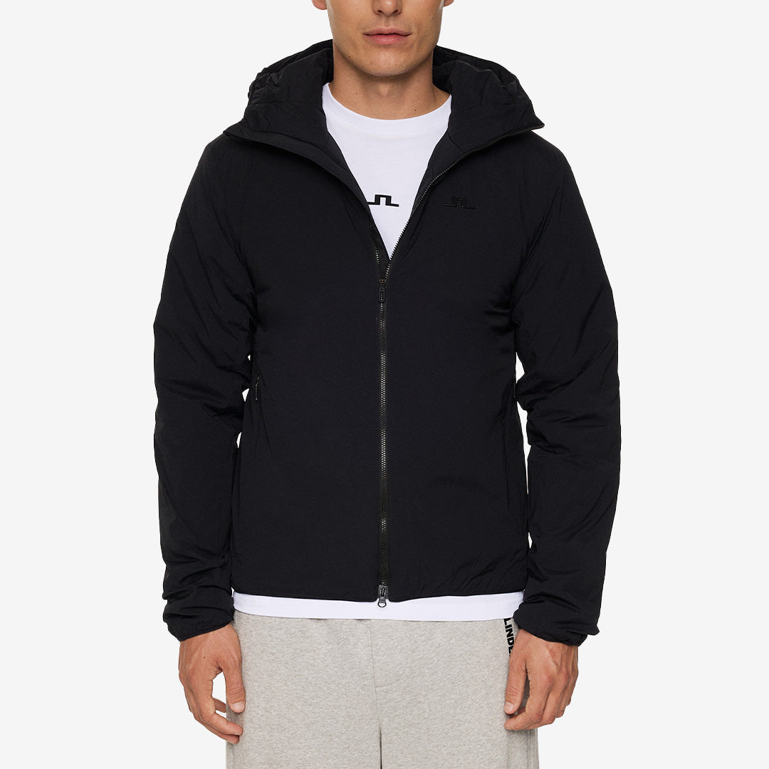 Clinton Hood hoodie i svart, 88% polyamid, 12% polyurethane,