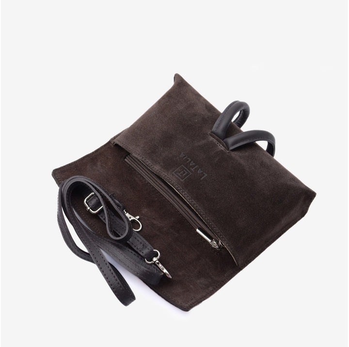 Barletta väska i mocka