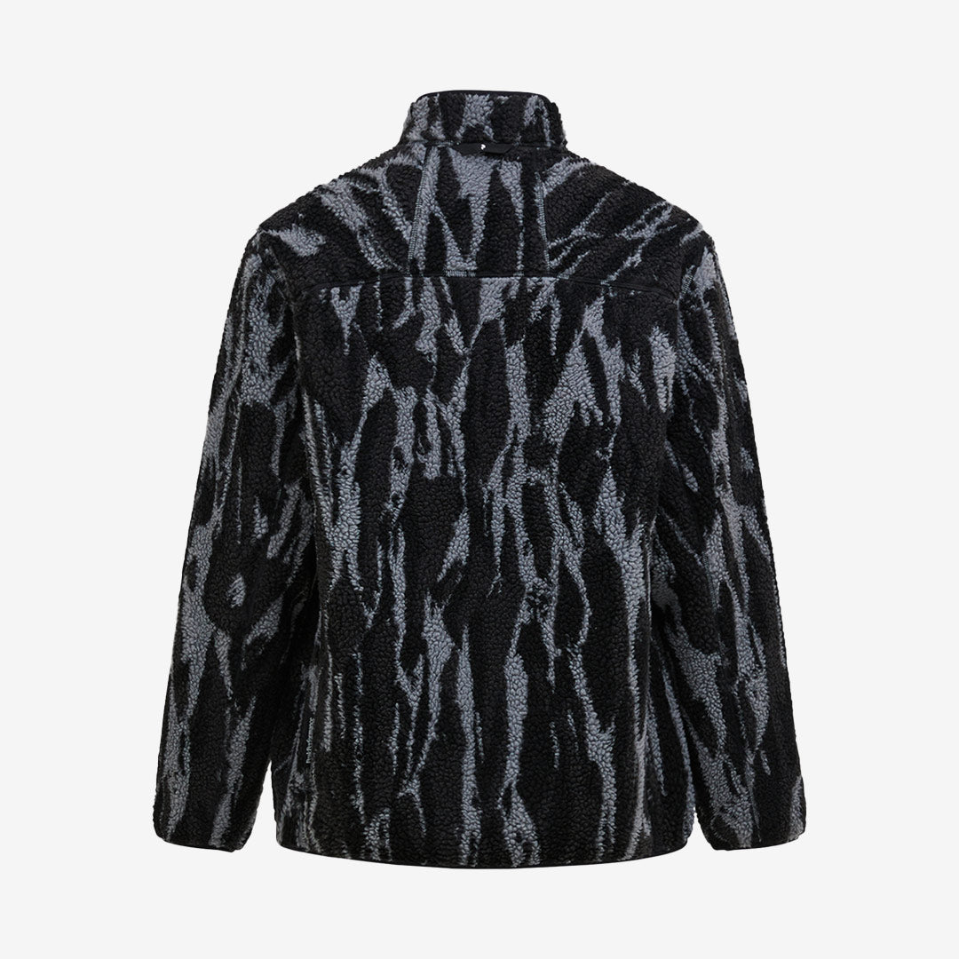 M Graphic Pile Jacket-WINTER SHARD