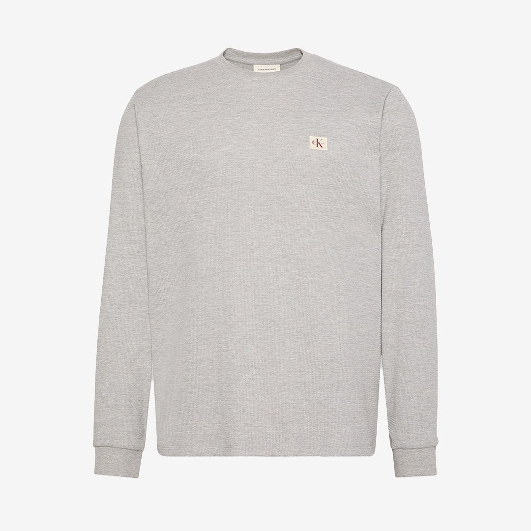 Grå tröja med struktur från Calvin Klein