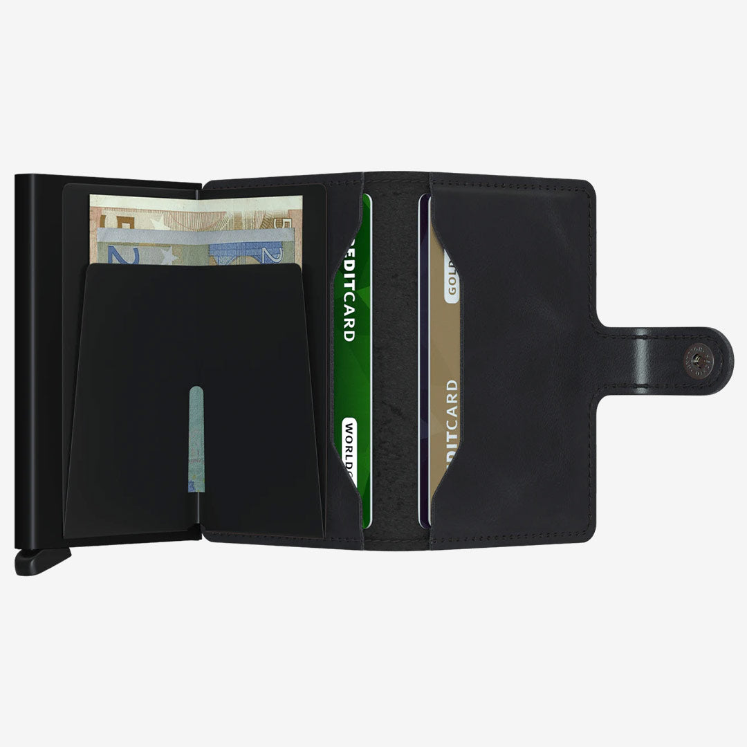 MV-BLK MINIWALLET VINTAGE BLK