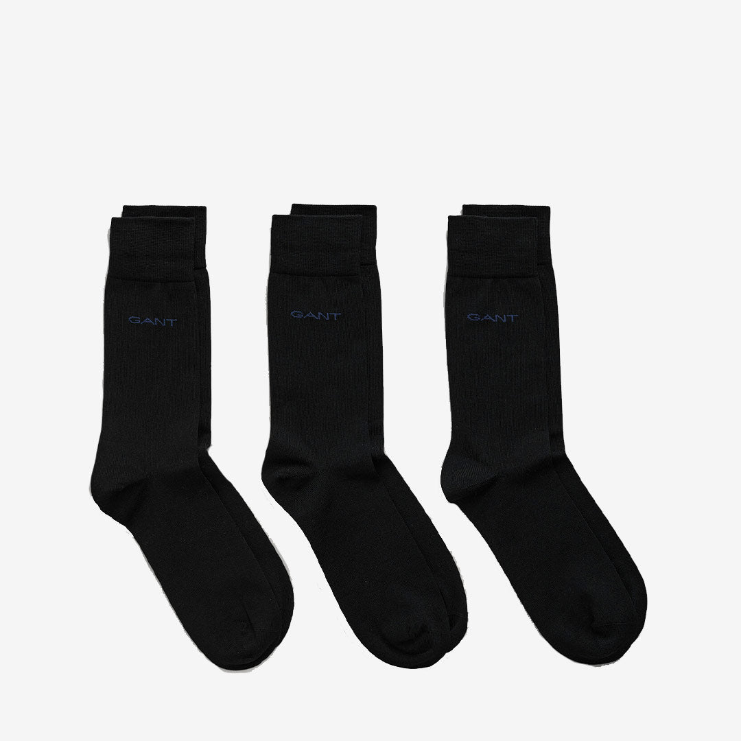 Mercerized cotton socks 3-pack