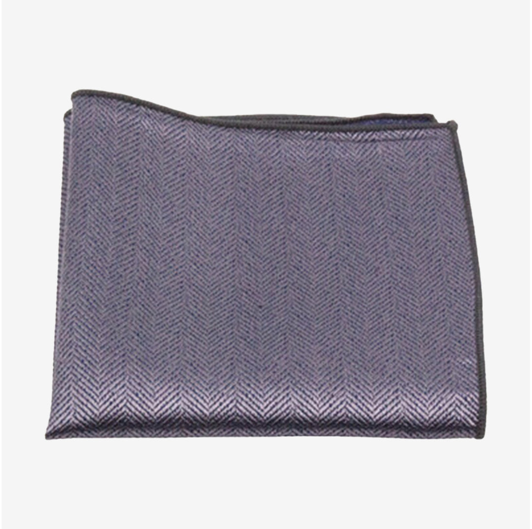 Grå bröstnäsduk i siden – Uddjaure Hankie N415