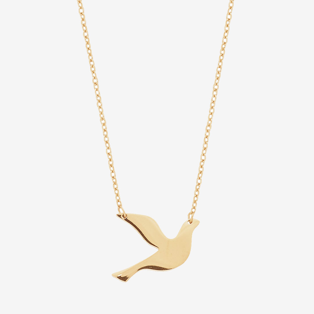 Dove Necklace gold