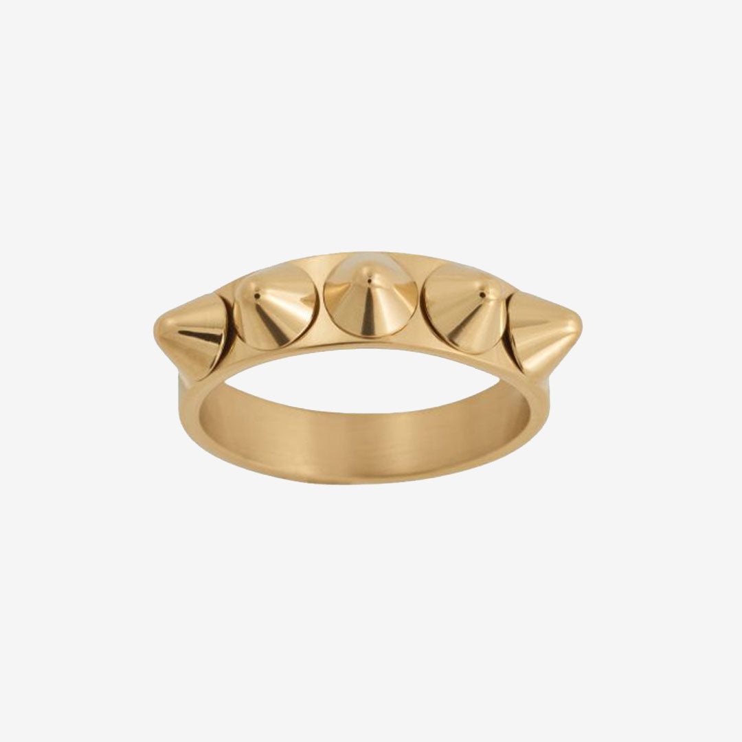 Peak Ring Single Gold