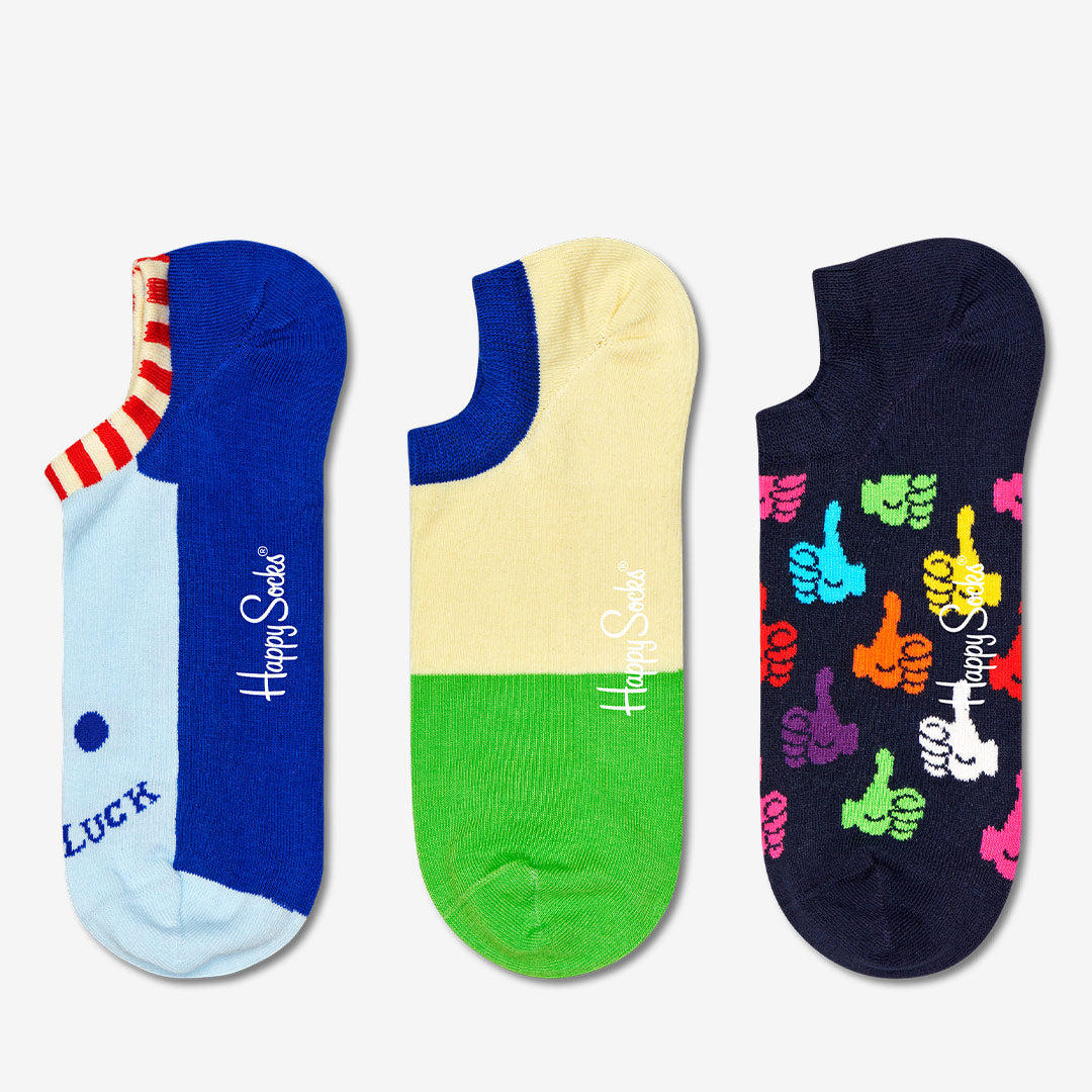 3-Pack Lucky No Show Sock