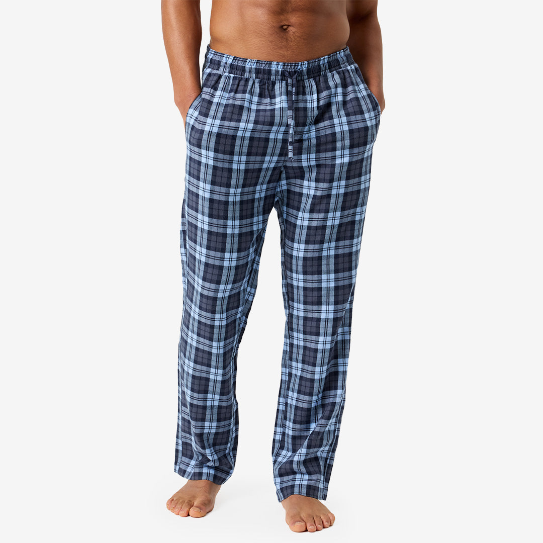 Core Flannel Pyjama Pants rutmönstrad flanellpyjamasbyxa i ekologisk bomull