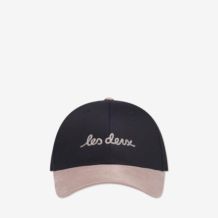 Brad Contrast Suede Baseball Cap