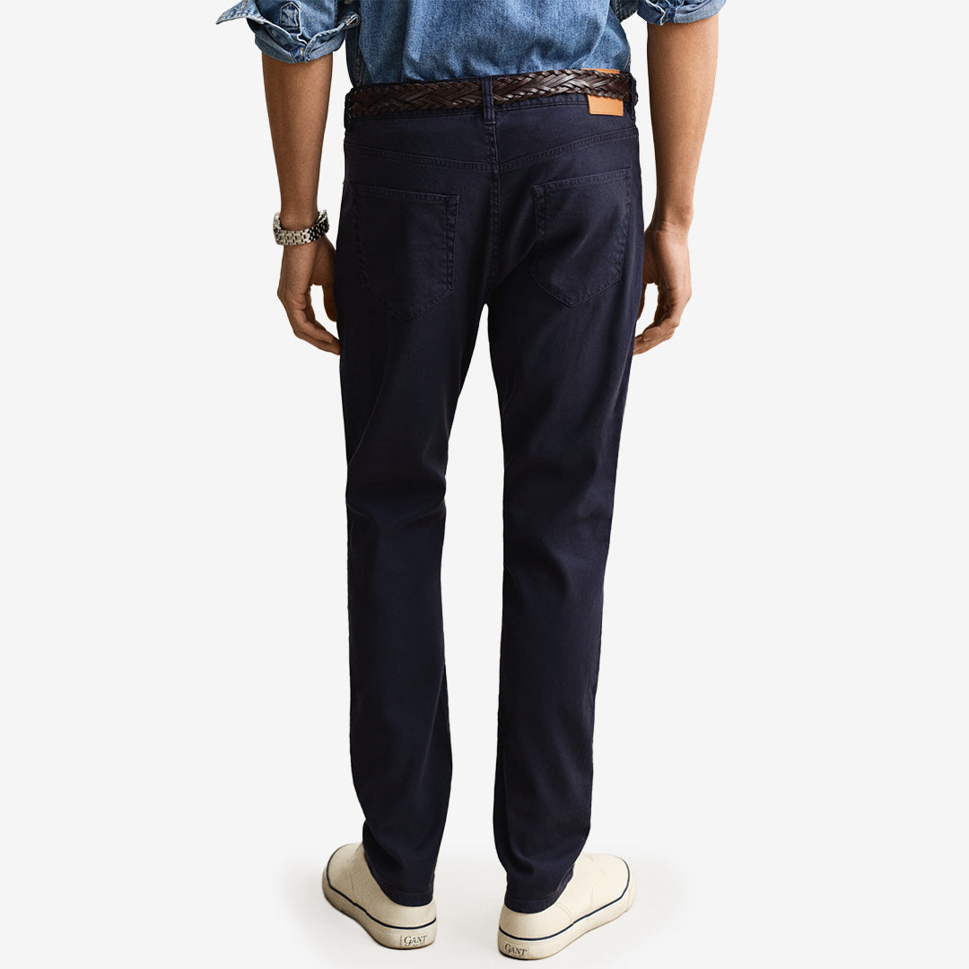 SLIM COTTON / LINEN JEANS