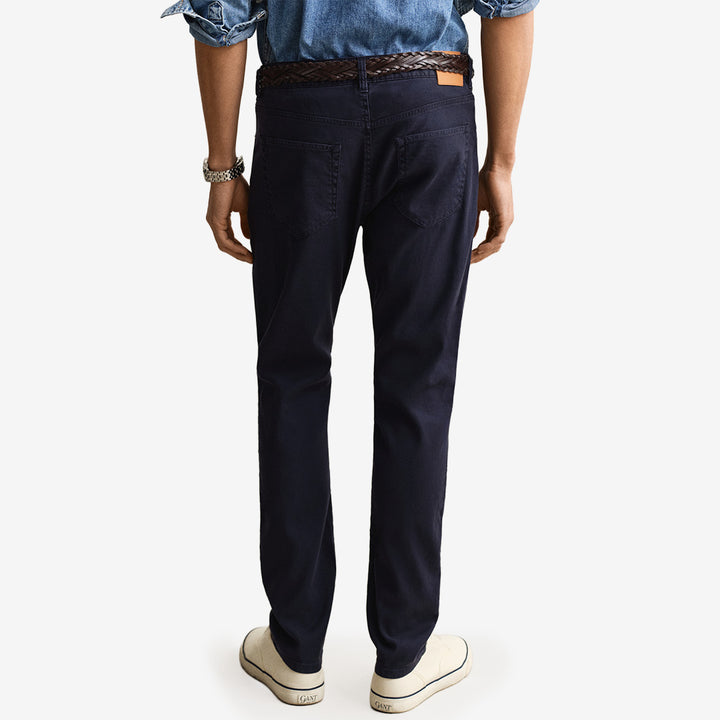 SLIM COTTON / LINEN JEANS