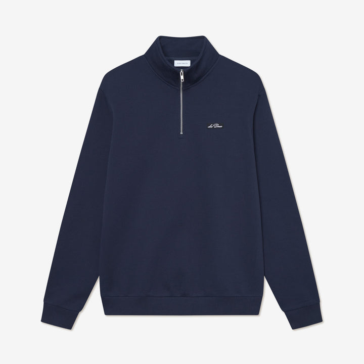 Patch Half-Zip Sweatshirt