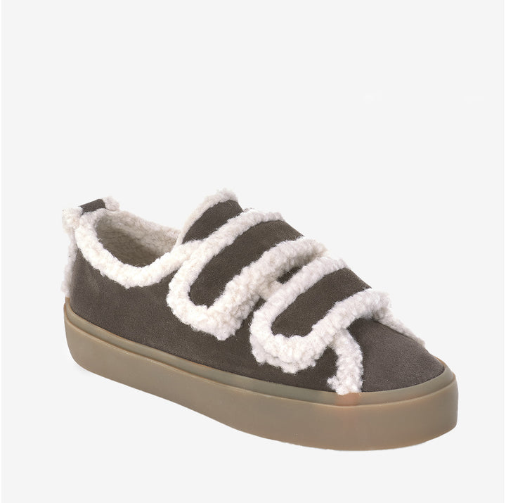 SHEARLING LOW VELCRO