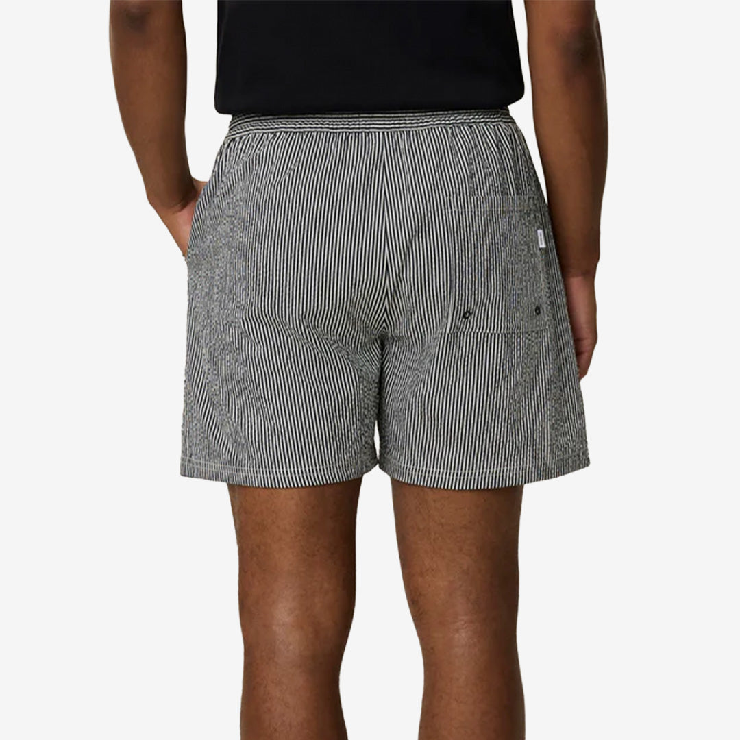 Stan Stripe Seersucker Swim Shorts