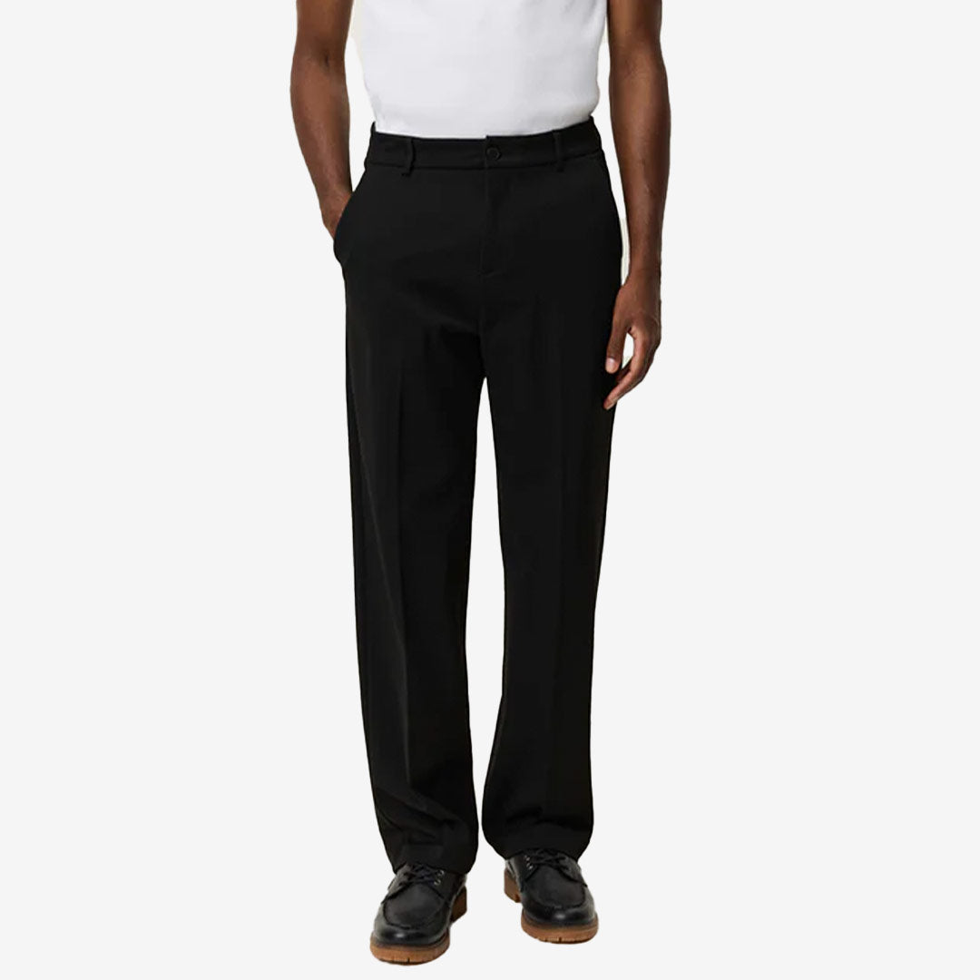 Les Deux Como Solid Slack Pants herr Black 1001525