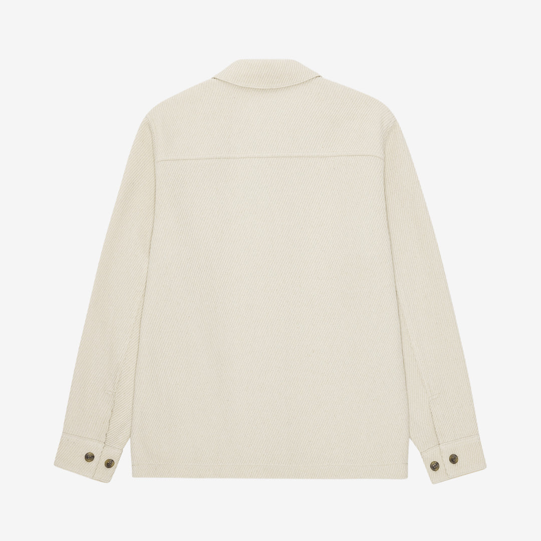 Twill Wool Overshirt