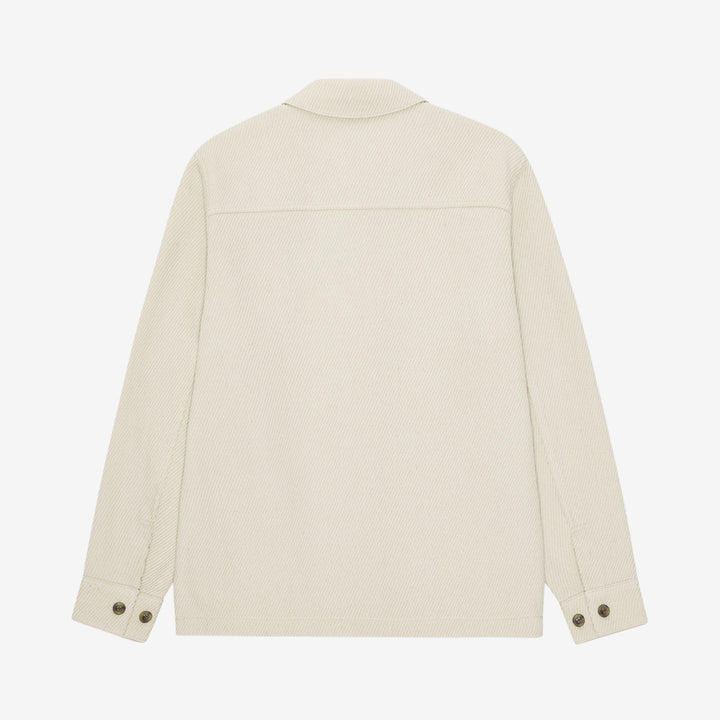 Twill Wool Overshirt