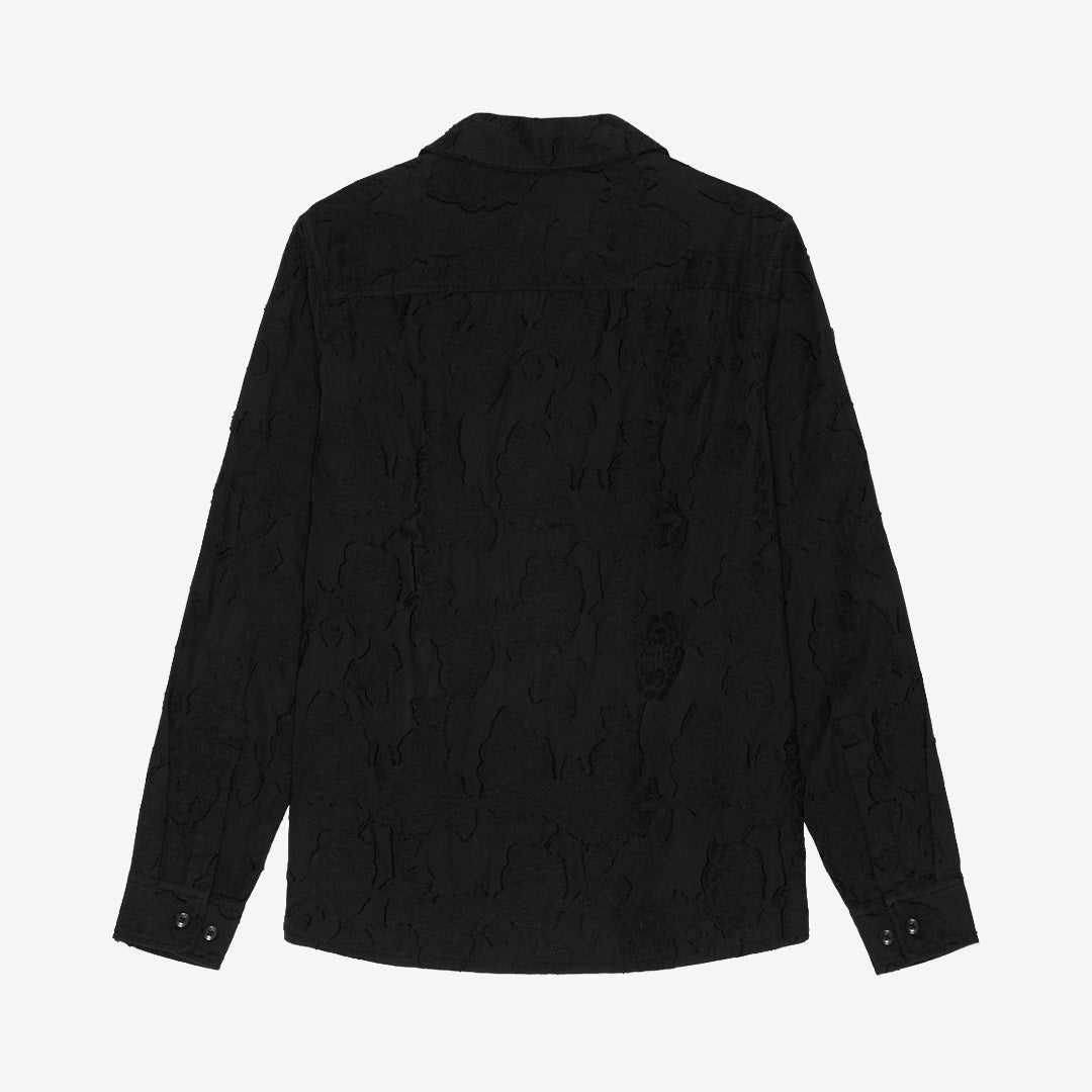 Flower Jacquard Shirt