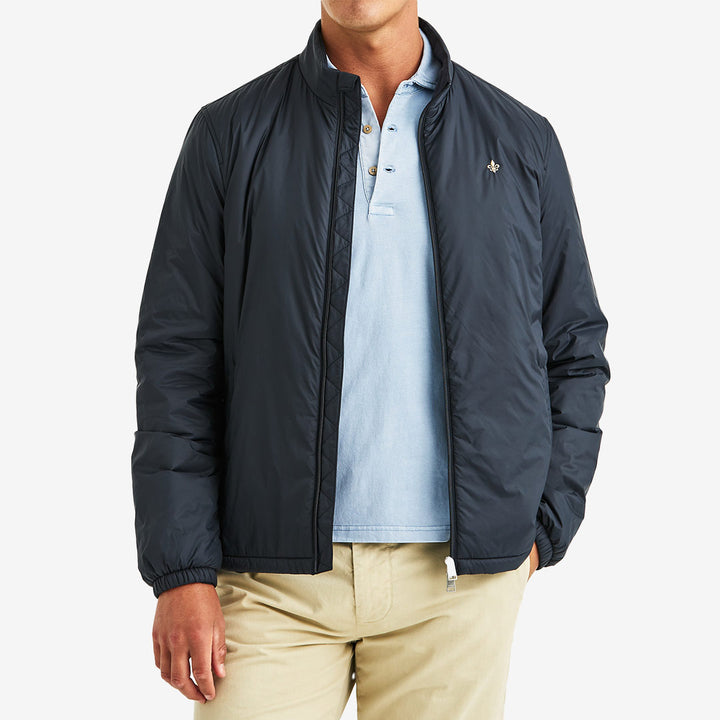 Morris Bradley Padded Jacket Blue blå vadderad jacka herr