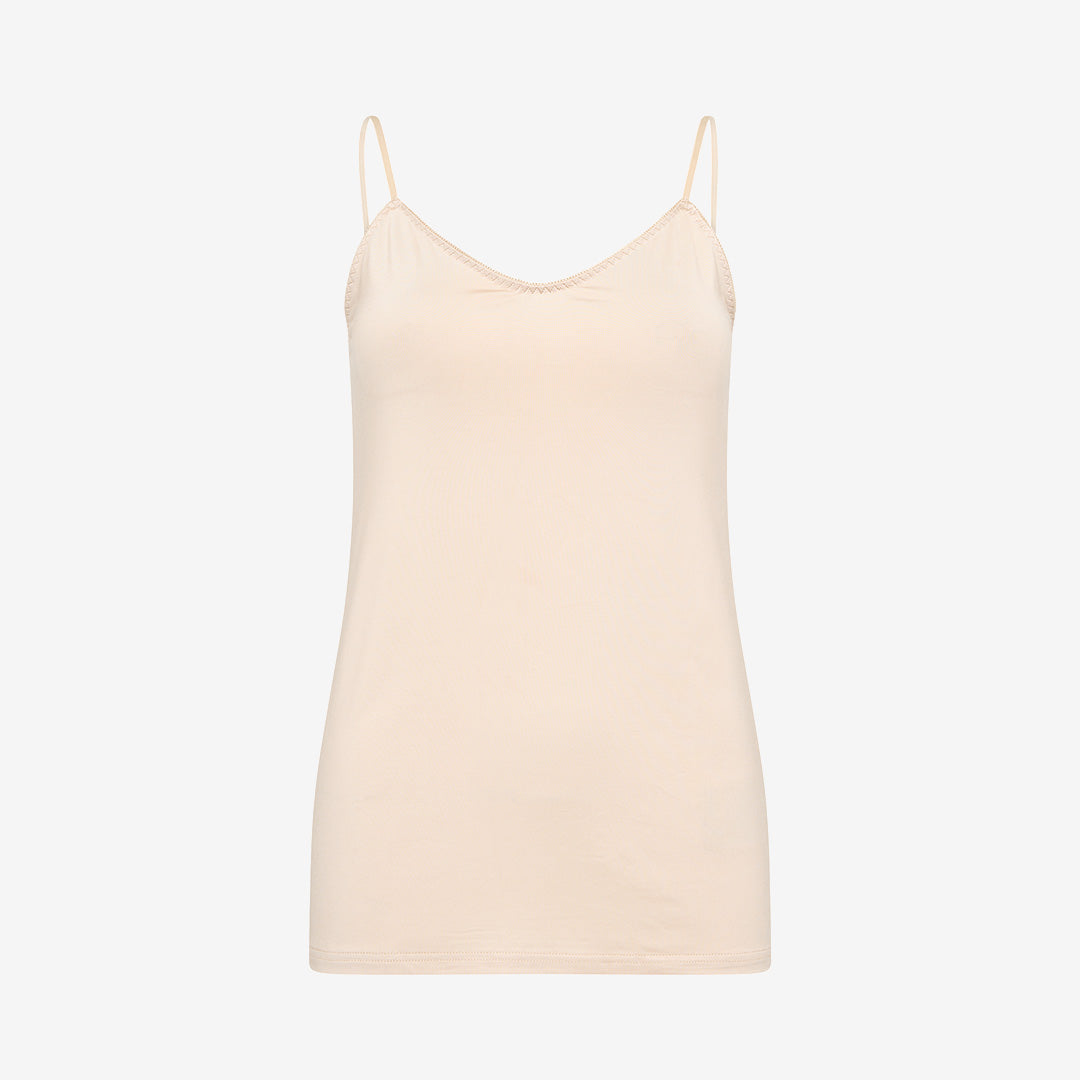 Grå topp LR-CARO 1 Smoke Gray i viskos med mjuk och följsam passform