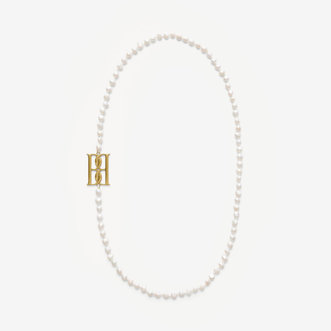 By Malene Birger Chakallo halsband soft white pärlhalsband dam